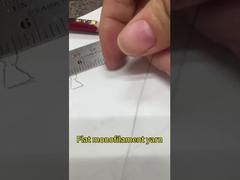 Filati di monofilamenti sintetici di forma piatta di poliammide di nylon