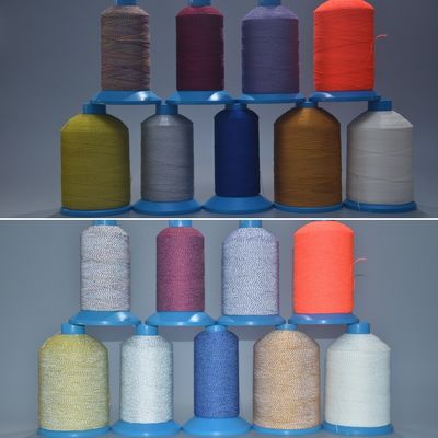 5000 m/rollo Lunghezza UV resistente Filato riflettente resistente Filato riflettente di cucitura