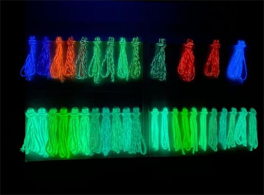 2 mm di filato scuro luminoso con durata di filato materiale poliestere sicuro per la pelle