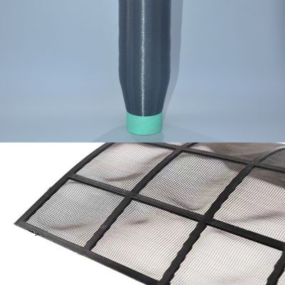 Filtro per condizionatori d'aria con filato di polipropilene monofilamento di PP nero da 0,15 mm