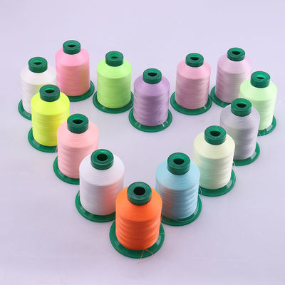 150D FDY Glow In The Dark Netting Yarn Filamento fluorescente