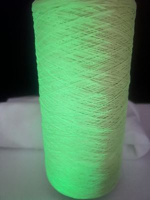 Tessitura Filato luminoso 150D Poliestere Scarpe FDY Maglieria superiore