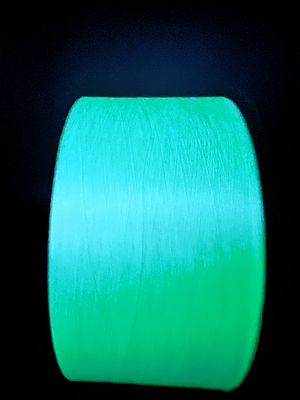 Calzature Gloss superiore Filato scuro Filato di maglieria fluorescente di poliestere FDY