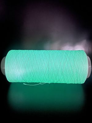 Poliestere Flusso di Maglieria Filato Bianco Scarpe Superiore Brillante