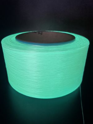 Poliestere Flusso di Maglieria Filato Bianco Scarpe Superiore Brillante