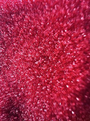 Materiale di blasting in plastica rossa 0,5 mm x 0,5 mm