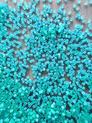 Articoli di plastica arancione per la lucidatura 0,5 mm Sabbie di lucidatura a poliammide rotonde