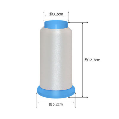 0.12mm Monoimbroido a poliammide invisibile Filato di colore naturale Mono Filato