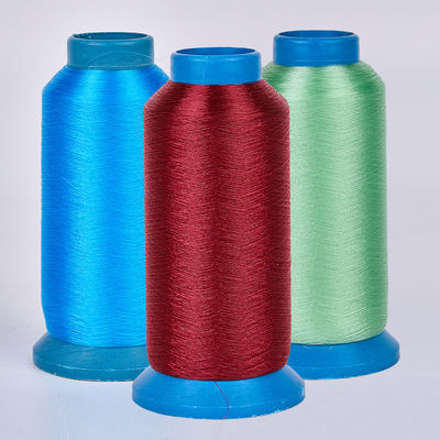 0.14mm Invisibile Monoimbroido di poliammide Filato di colore rosso Mono Filato