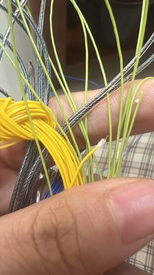 Filati rivestiti di poliestere PVC Filati di stirling Filati di cucitura Filati cerati