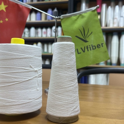 40S/2 filo di PVA idrosolubile si dissolve in acqua per una finitura pulita versatile facile da cucire ricamo e coperte
