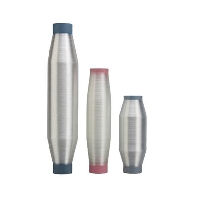 Manica intrecciata PET nero puro Mono Filamento Filato Maglieria Tessitura Monofilamento Filato Poliestere Manica intrecciata espandibile